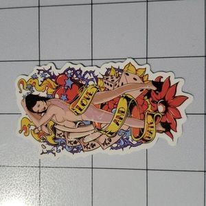 Pinup Sticker